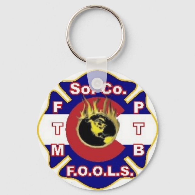 Chaveiro Então. Co. F.O.L.S. Key Chain (Frente)