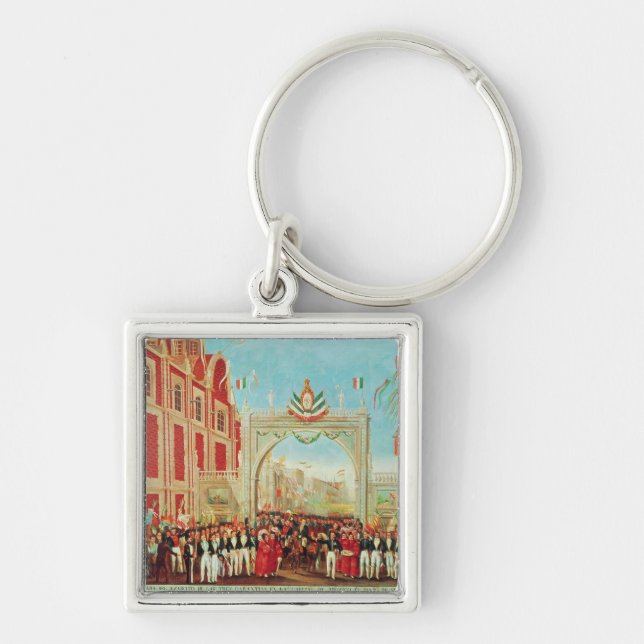 Chaveiro Entrada solene e calma do exército (Frente)