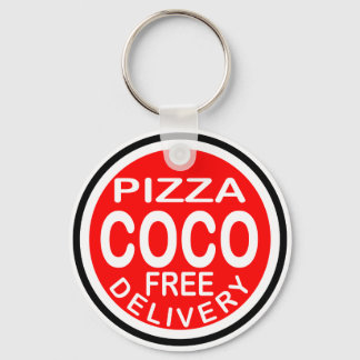 Chaveiro Entrega de Pizza Coco