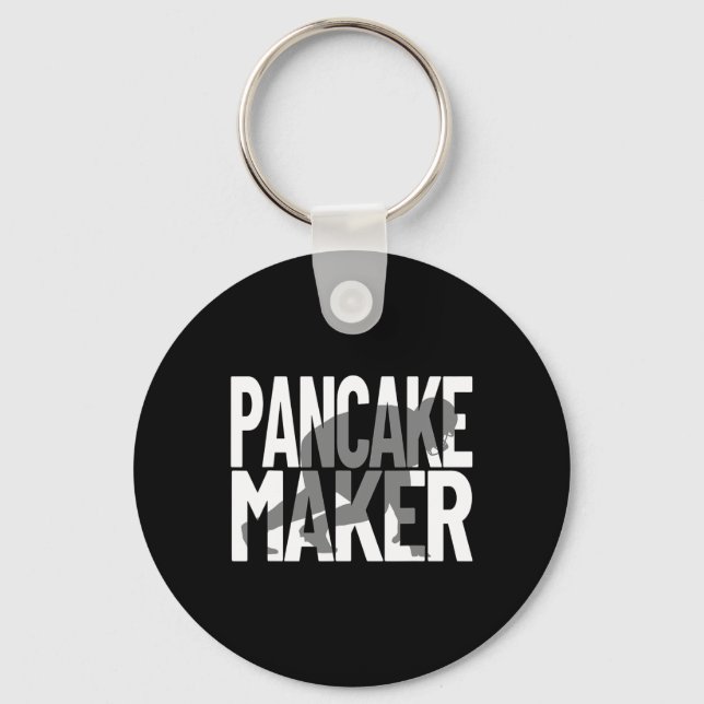 Chaveiro Entrevistador Engraçado Meme Lineman Pancake Maker (Frente)