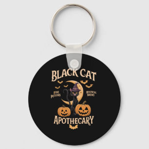 Chaveiro Entusiastas do Halloween da Apothecary Black Cat