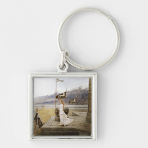 Chaveiro Eowyn sobre o Castelo Steps