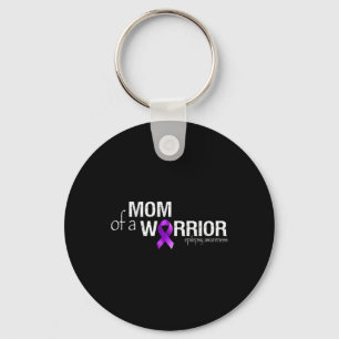 Chaveiro Epilepsia Consciência Mês Mãe de um Guerreiro Roxo