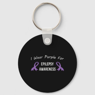 Chaveiro Epilepsia Consciência Mês Suporte Amor Puro