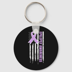 Chaveiro Epilepsia Design Patriótica Americana Fl