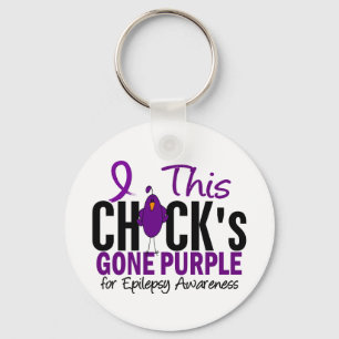 Chaveiro EPILEPSY Pintinho ficou roxo