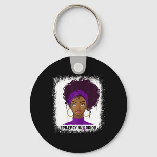 Chaveiro Epilepsy Warrior Fighor Support Epilepsy Awarenes