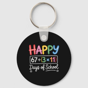 Chaveiro Equação Matemática Professor Dia 100 Feliz 100 Dia