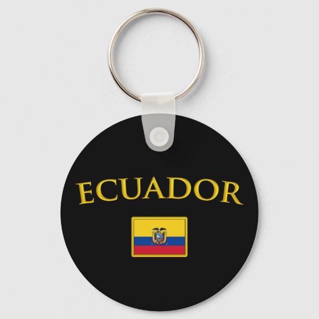 Chaveiro Equador ouro (Frente)