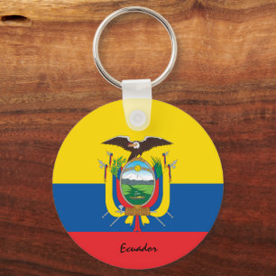 Chaveiro Equador Sinalizador e patriotas equatorianos / esp