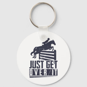 Chaveiro Equestre Equestre Show Saltando Cavalo Saltando Ho