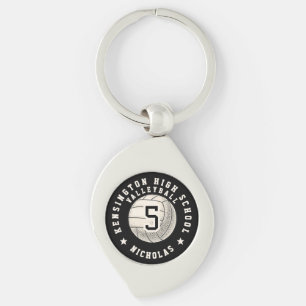 Chaveiro Equipa de Volei Escolar Personalizada