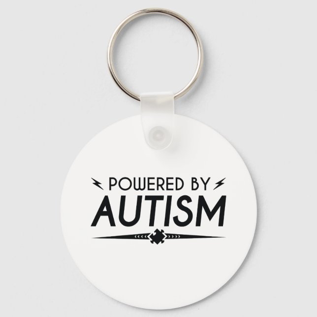 Chaveiro Equipado Com Autismo (Frente)