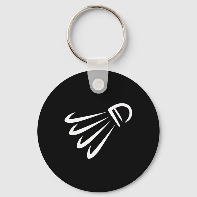 Chaveiro Equipamento de Badminton (Frente)