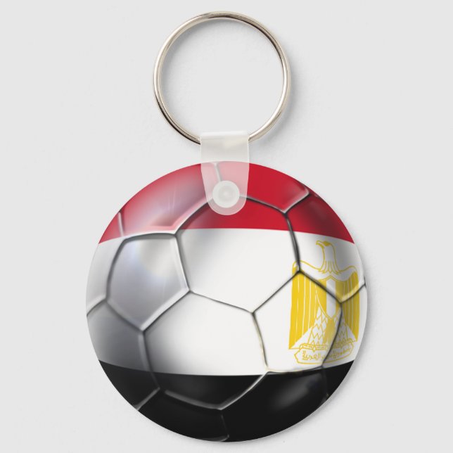 Chaveiro Equipamentos para fãs de futebol do Faraó do Egito (Frente)