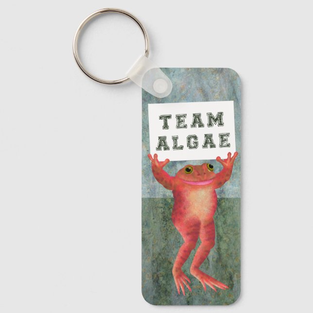 Chaveiro Equipe Algae frog (Frente)
