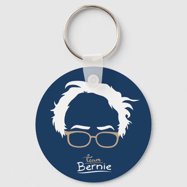 Chaveiro Equipe Bernie - Bernie Sanders para presidente (Frente)
