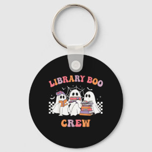 Chaveiro Equipe Boo da Biblioteca Amantes de Livros Hallowe