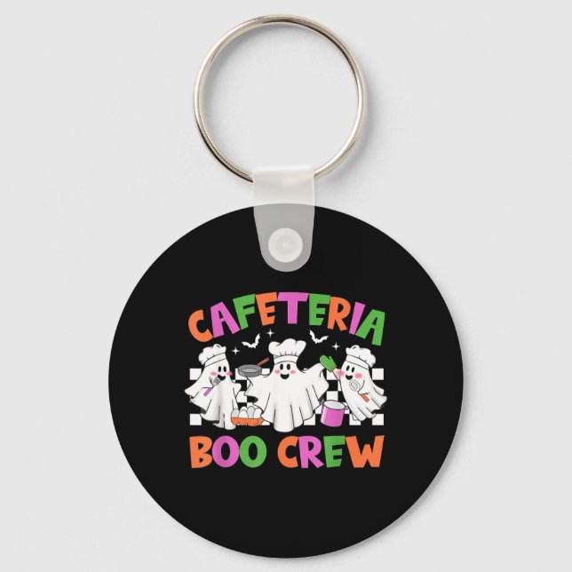 Chaveiro Equipe Boo da Cafeteria Retro Funcionário da Cafet (Frente)