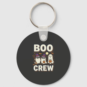 Chaveiro Equipe Boo Fantasmas de Halloween Design Vetorial_