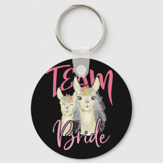 Chaveiro Equipe Bride Llama Bridesmaids Alpaca