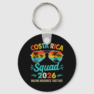 Chaveiro Equipe da Costa Rica 2026 Férias Amigos Família
