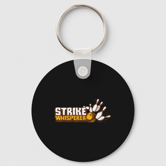 Chaveiro Equipe da Liga de Futebol Funny Bowler da Boliche  (Frente)