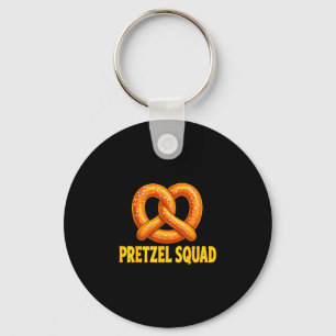 Chaveiro Equipe de amantes de pretzel torcido 