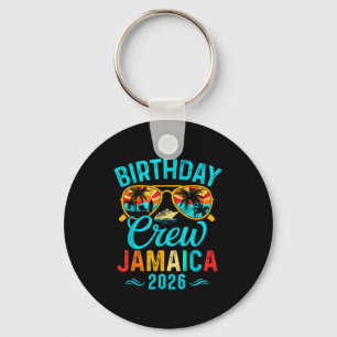 Chaveiro Equipe de aniversário da Jamaica férias 2026 famíl