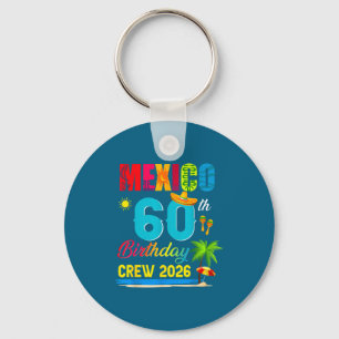 Chaveiro Equipe de Aniversário de 60 anos em Cancun México