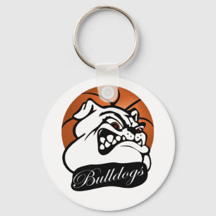 Chaveiro Equipe de Buldogue Mascot Basquete