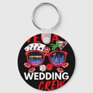 Chaveiro Equipe de casamento engraçada de Las Vegas 2026 de