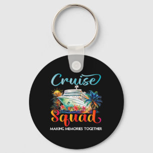 Chaveiro Equipe de Cruzeiro 2025 Amigos Família Férias Comb