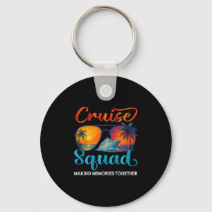 Chaveiro Equipe de Cruzeiro 2025 Amigos Família Férias Comb