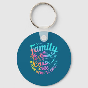 Chaveiro Equipe de cruzeiro férias de verão de 2026 família