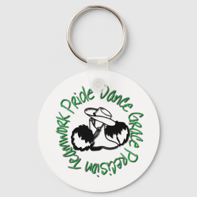 Chaveiro Equipe de Drill - Orgulho de Trabalho em equipe Da (Frente)