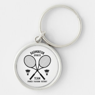 Chaveiro Equipe de Esportes de Badminton
