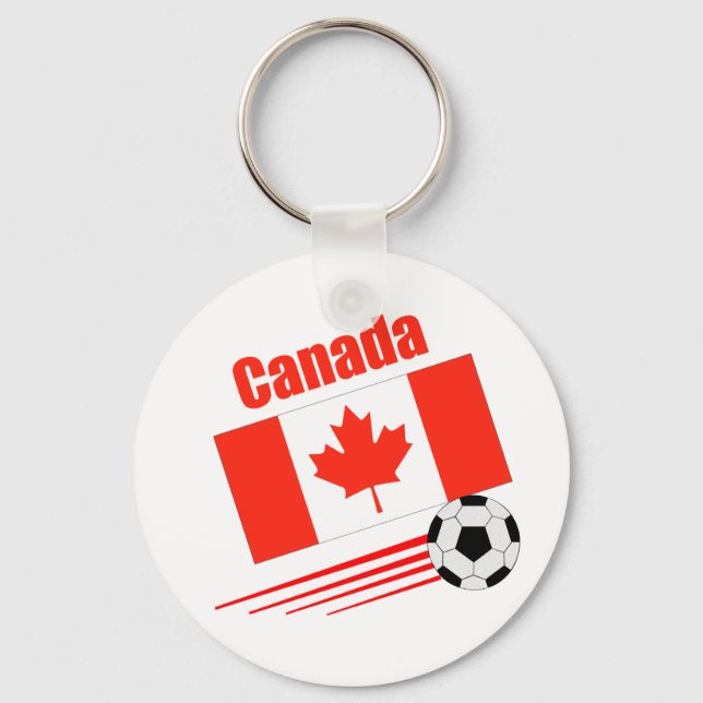 Chaveiro Equipe de futebol canadense (Frente)