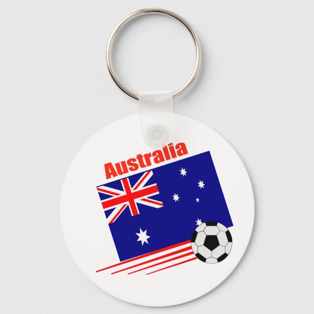Chaveiro Equipe de futebol da Austrália (Frente)