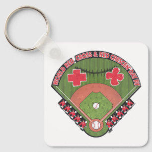 Chaveiro Equipe de Jogadores Médicos de Baseball
