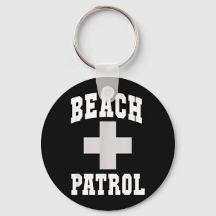 Chaveiro Equipe de patrulha da praia fofa Emt Ems S natação