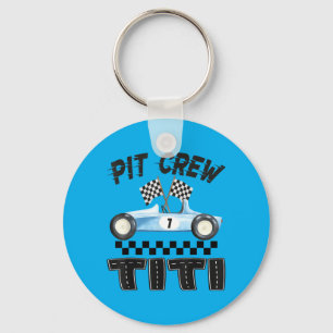 Chaveiro Equipe de Pit Titi Carro de Corrida Menino Anivers