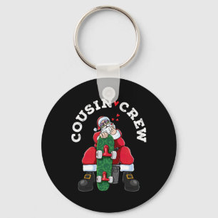Chaveiro Equipe de Primos Natal Papai Noel Skate Match