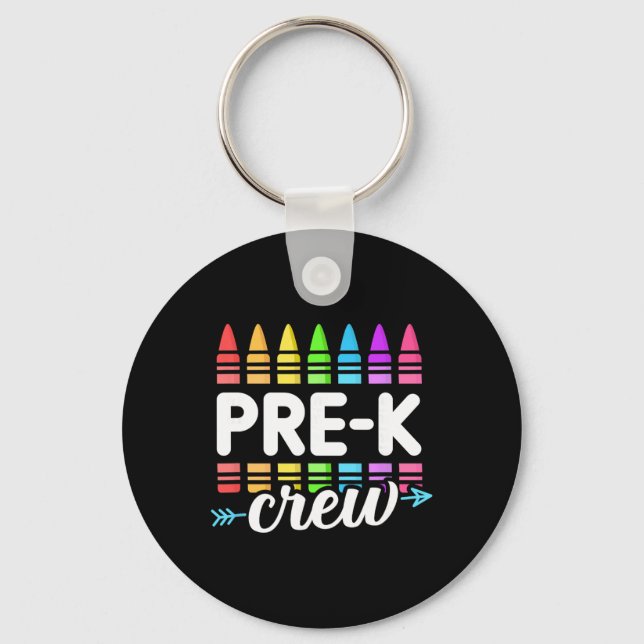 Chaveiro Equipe de professores da pré-escola Hello Byck Sch (Frente)