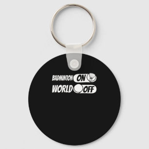 Chaveiro Equipe Do Jogador Do Shuttle - Racquet Badminton N