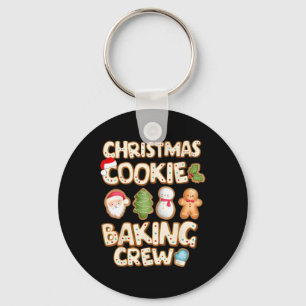 Chaveiro Equipe do Rei do Biscoito de Natal Família Natal R