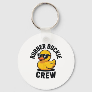 Chaveiro Equipe do Rubber Duckie ama chuveiros do Rubber Du