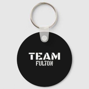 Chaveiro Equipe Fulton Correspondência Personalizada Única