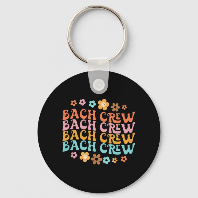 Chaveiro Equipe Groovy Bach Divertida Festa de Solteira Cas (Frente)