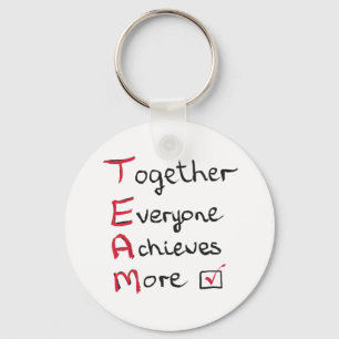 Chaveiro Equipe - junto todos consegue mais